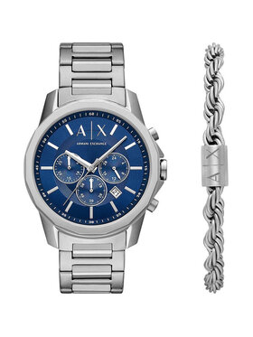 Armani Exchange Armani Exchange Zegarek AX7176SET Srebrny