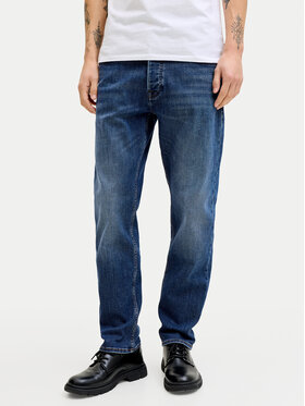 Jack & Jones Jack & Jones Džínsy Mike 12289829 Modrá Tapered Fit
