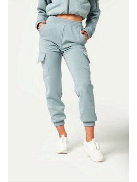 MANDRAGORA MANDRAGORA Pantaloni da tuta Cargo Blu Regular Fit
