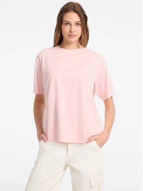 Guess Jeans Guess Jeans T-Shirt 177619 Růžová Classic Fit