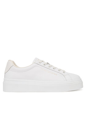 Tommy Hilfiger Tommy Hilfiger Sneakersy Chic Cupsole FW0FW09107 Biały