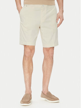 BOSS BOSS Шорти з тканини H-Slice 50540743 Écru Regular Fit