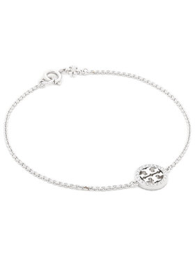 Tory Burch Tory Burch Náramek Miller Pave Chain Bracelet Tory 80997 Stříbrná