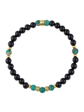 Manoki manoki Bransoletka BA1049BZ Zielony