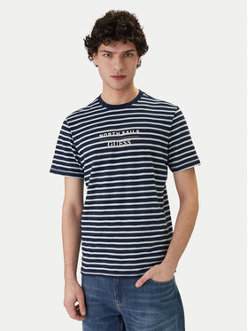 Guess Jeans Guess Jeans Tričko M6GI47 K3499 Modrá Regular Fit