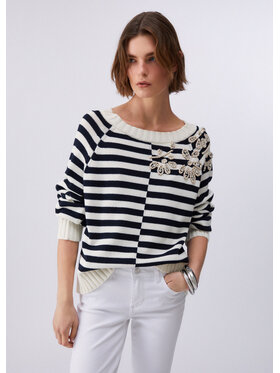 Liu Jo Liu Jo Sweter WA6219MA97PC3915 Niebieski Regular Fit