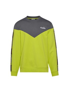 Diadora Diadora Bluza CREW 5PALLE OFFSIDE V Zielony Basic Fit