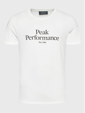 Peak Performance Peak Performance T-Shirt Original G77692360 Biały Slim Fit