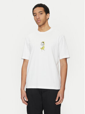 HUGO HUGO T-Shirt Nutongo 50533391 Bílá Regular Fit