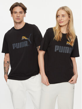 Puma Puma T-Shirt Classics No.1 Logo Celebration 622182 Schwarz Regular Fit