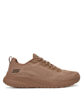 Skechers Skechers Sneakersy Bobs Squad Chaos-Face Off 117209/CLAY Brązowy