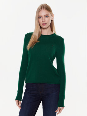 Tommy Hilfiger Tommy Hilfiger Пуловер WW0WW36991 Зелен Regular Fit