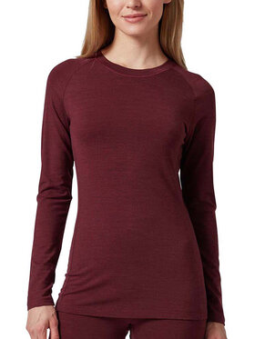 Huber Huber T-Shirt 016484 Bordowy Slim Fit