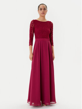 Swing Swing Večernja haljina 5AI11800 Tamnocrvena Regular Fit
