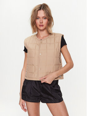 Rains Rains Mellény 18190 Bézs Casual Fit