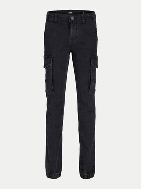 Jack&Jones Junior Jack&Jones Junior Blugi Paul 12259334 Negru Slim Fit