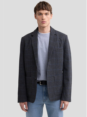 BIG STAR BIG STAR Marynarka JOSEEF_902_130 Szary Basic Fit