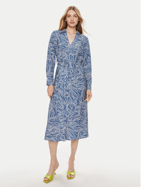 Vila Vila Hemdkleid Dogma 14096412 Blau Regular Fit