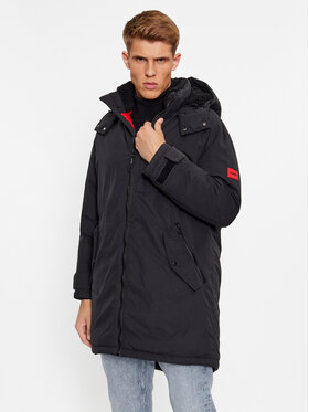 HUGO Hugo Куртка парка Munkon 50495817 Чорний Regular Fit