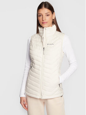 Columbia Columbia Елек Powder Lite Vest 1757411 Екрю Regular Fit