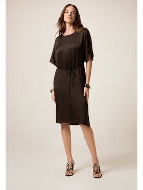 Oltre Oltre Vestito da giorno 7042J000908N0F2 Marrone A-Line Fit