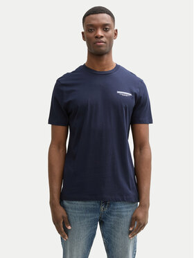 Tom Tailor Denim Tom Tailor Denim Tričko 1043491 Tmavomodrá Regular Fit