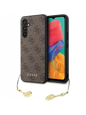 Guess Guess Etui na telefon 4G Charms Collection Brązowy
