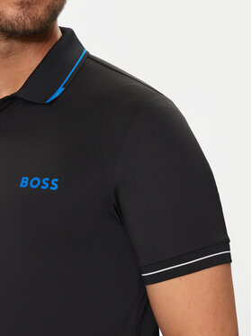 Boss Polo Majica Paul Pro 50506203 Črna Slim Fit