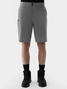 4F 4F Шорти з тканини 4FWSS24TFSHM425 Сірий Regular Fit