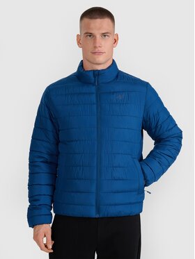 4F 4F Vatovaná bunda 4FWAW25TDJAM597-30S Modrá Reglan Fit