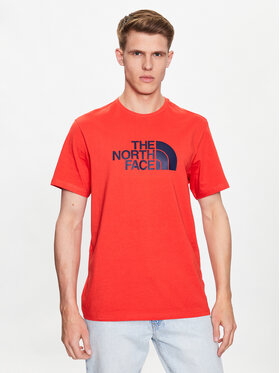The North Face The North Face Marškinėliai Easy NF0A2TX3 Raudona Regular Fit