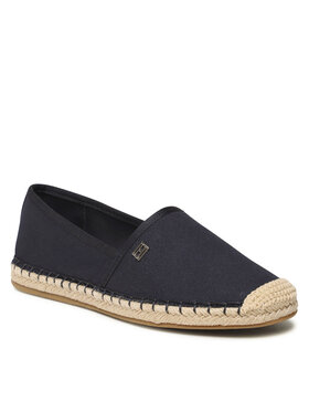 Tommy Hilfiger Tommy Hilfiger Еспадрили Essential Espadrille FW0FW07458 Тъмносин