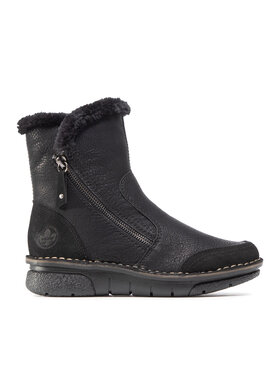 Rieker Rieker Botine 73371-00 Negru