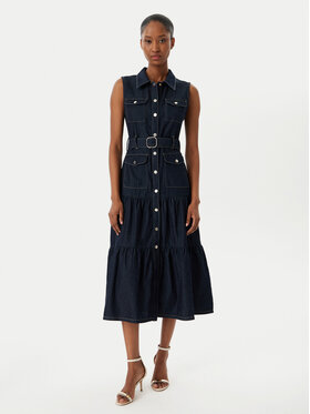 Morgan Morgan Jeanskleid 251-RNAUTICA Dunkelblau Regular Fit