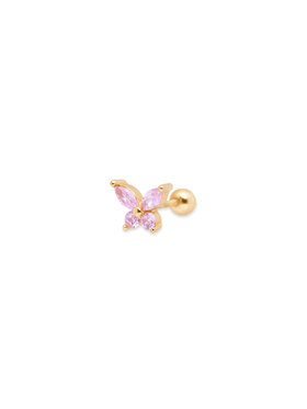 ANIA KRUK ANIA KRUK Piercing SRUKS0360Z Żółte złocenie