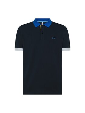 SUN68 SUN68 T-shirt q-roa-35772 Blu Regular Fit