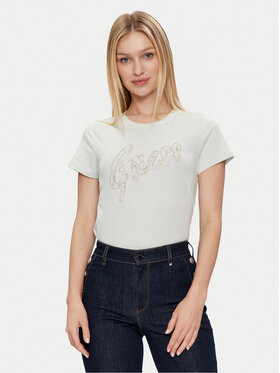 Guess Guess T-shirt W4RI25 K9RM1 Siva Regular Fit