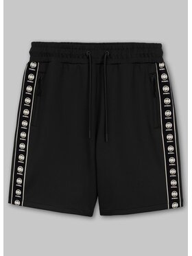 PITBULL PITBULL Szorty sportowe Szorty dresowe Oldschool POWERS 3XL Czarny Regular Fit