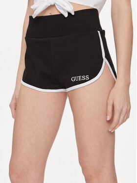 Guess Guess Sportshorts E4GD04 KBP41 Schwarz Relaxed Fit