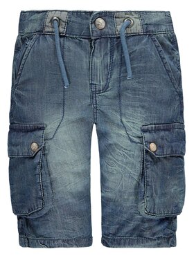 Kanz Kanz Szorty materiałowe 1634535-0012 Niebieski Basic Fit