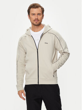 BOSS Boss Majica dugih rukava Saggy 1 50518197 Écru Regular Fit