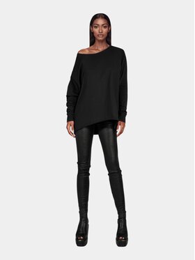 MADE BY SOCIETY MADE BY SOCIETY T-Shirt LOOSE FIT - T27830 Czarny Basic Fit