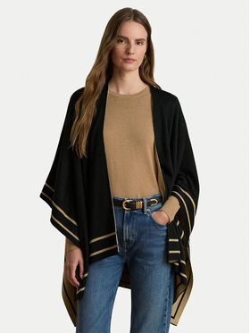 LAUREN RALPH LAUREN LAUREN RALPH LAUREN Πόντσο 454P23616001 Μαύρο Relaxed Fit