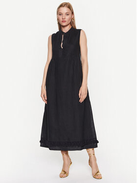MAX&Co. MAX&Co. Haljina za svaki dan Manuela 72211623 Crna Relaxed Fit