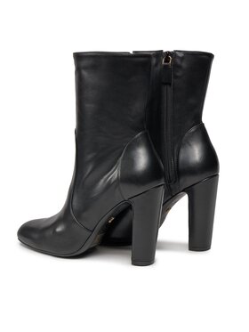 Stuart Weitzman Čizme Vida 100 Zip Bootie SG232 Crna