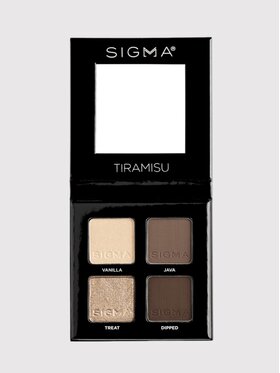 SIGMA Beauty SIGMA Beauty Tiramisu Eyeshadow Quad Paleta cieni do powiek Tiramisu