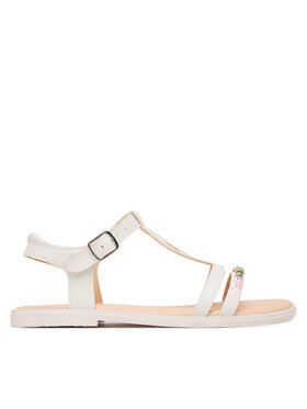 Geox Geox Сандали Jr Sandal Karly J6535H 000BC C1000 D Бял