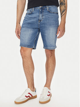 Lindbergh Lindbergh Džínsové šortky 30-550000VBL Modrá Loose Fit