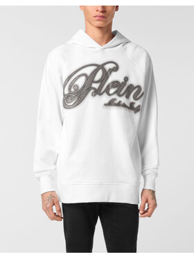 PHILIPP PLEIN PHILIPP PLEIN Mikina 26933 Bílá Regular Fit