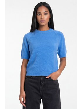 FIGL FIGL Svetr M1320 Modrá Regular Fit